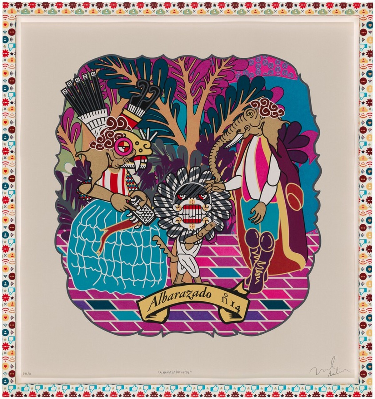 Albarazado no. 14 from La Raza Cósmica 20XX by Michael Menchaca