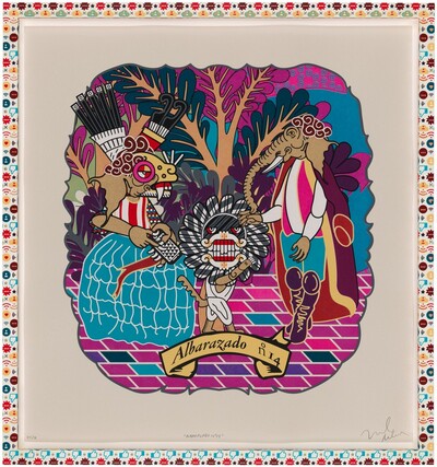 Albarazado no. 14 from La Raza Cósmica 20XX