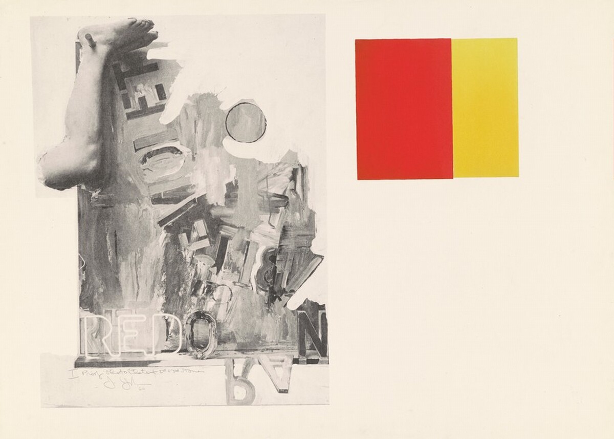 Passage I [misc. proof] by Jasper Johns