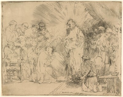 Christ Appearing to the Apostles