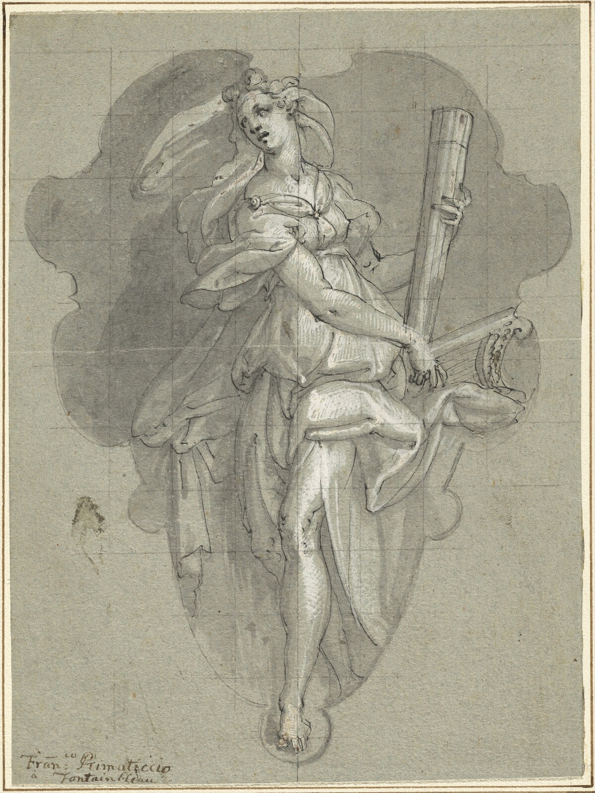 Euterpe (Personification of Music) by Friedrich Sustris