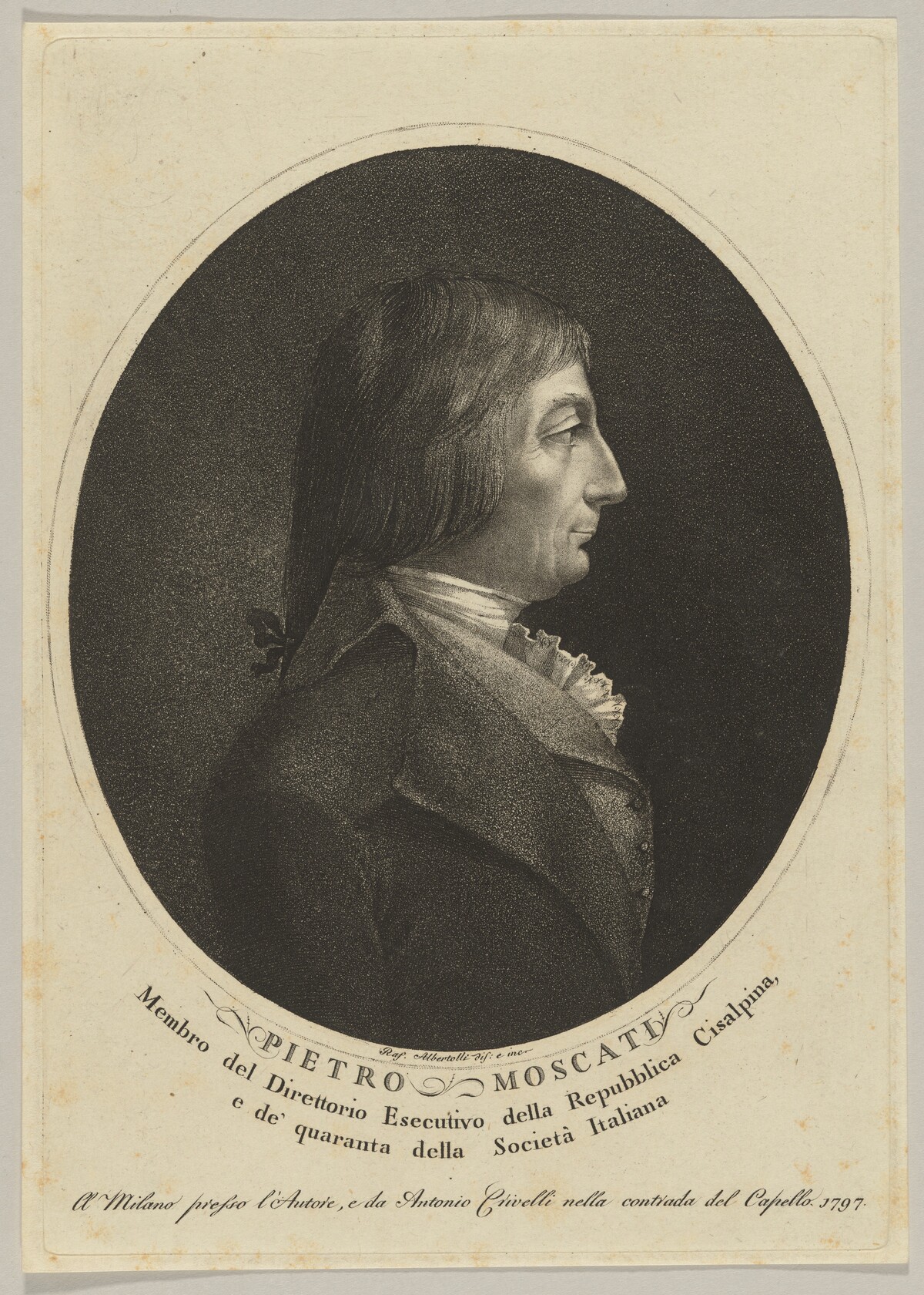 Pietro Moscati by Raffaeli Albertolli