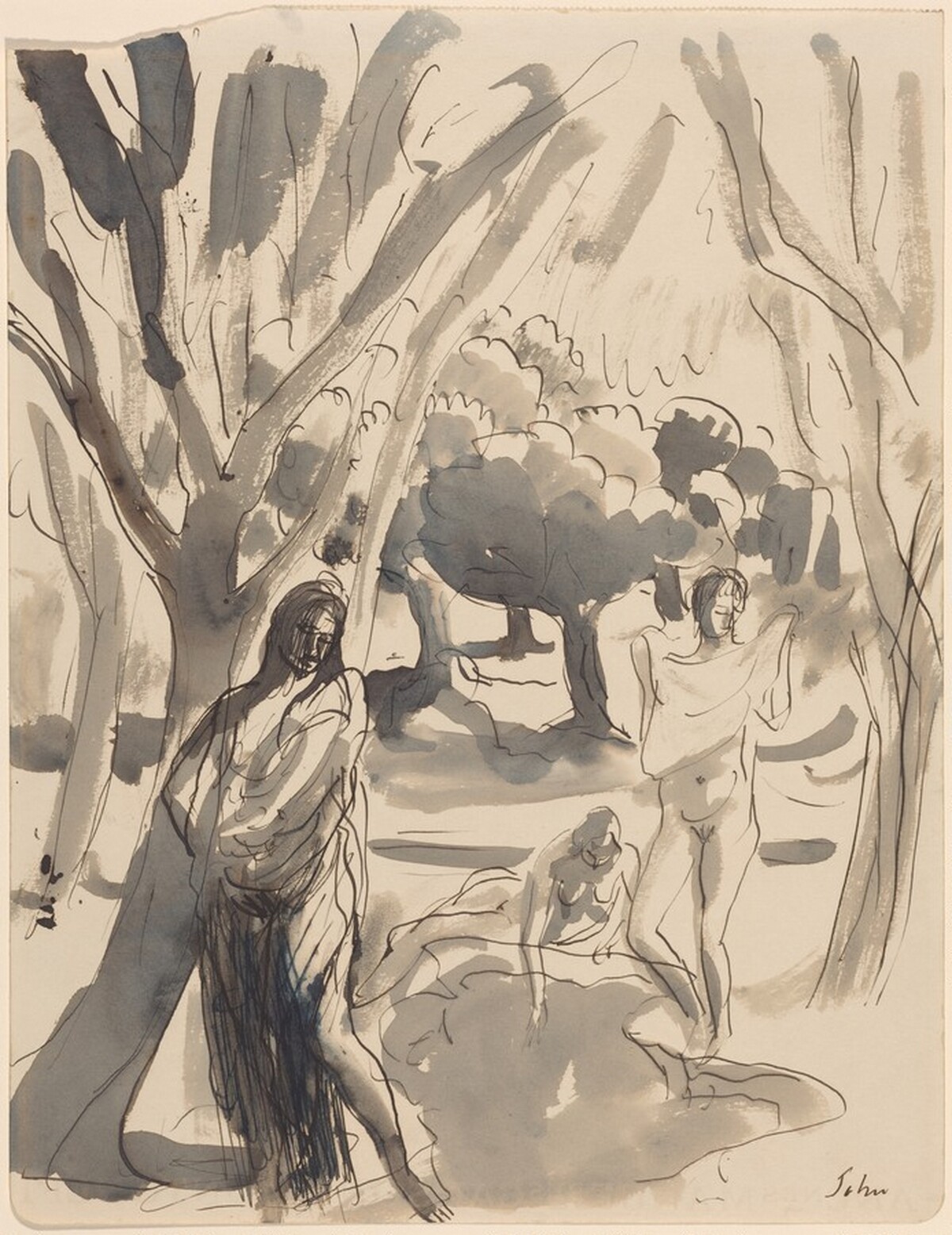 The Bathers by Augustus John