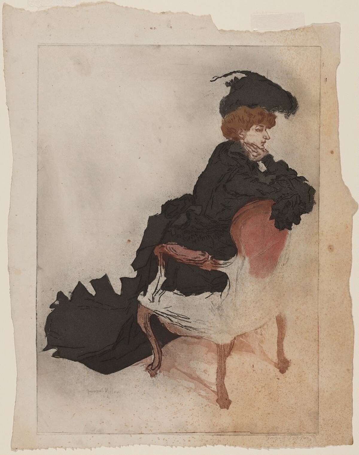 La Parisienne (22) by Jacques Villon