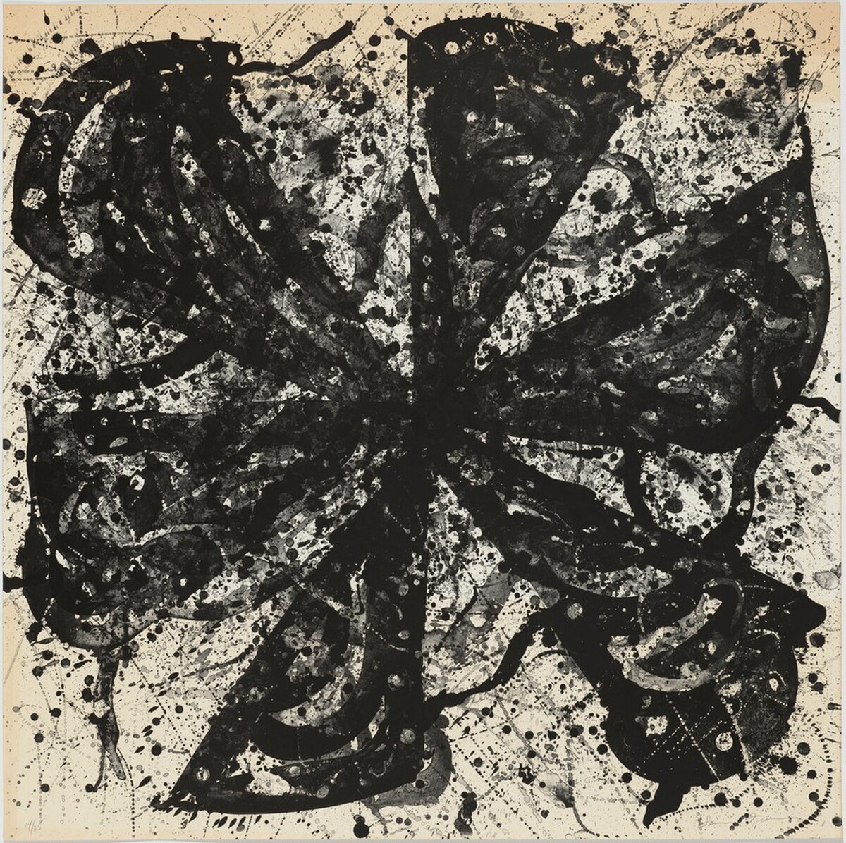 Untitled by Sam Francis