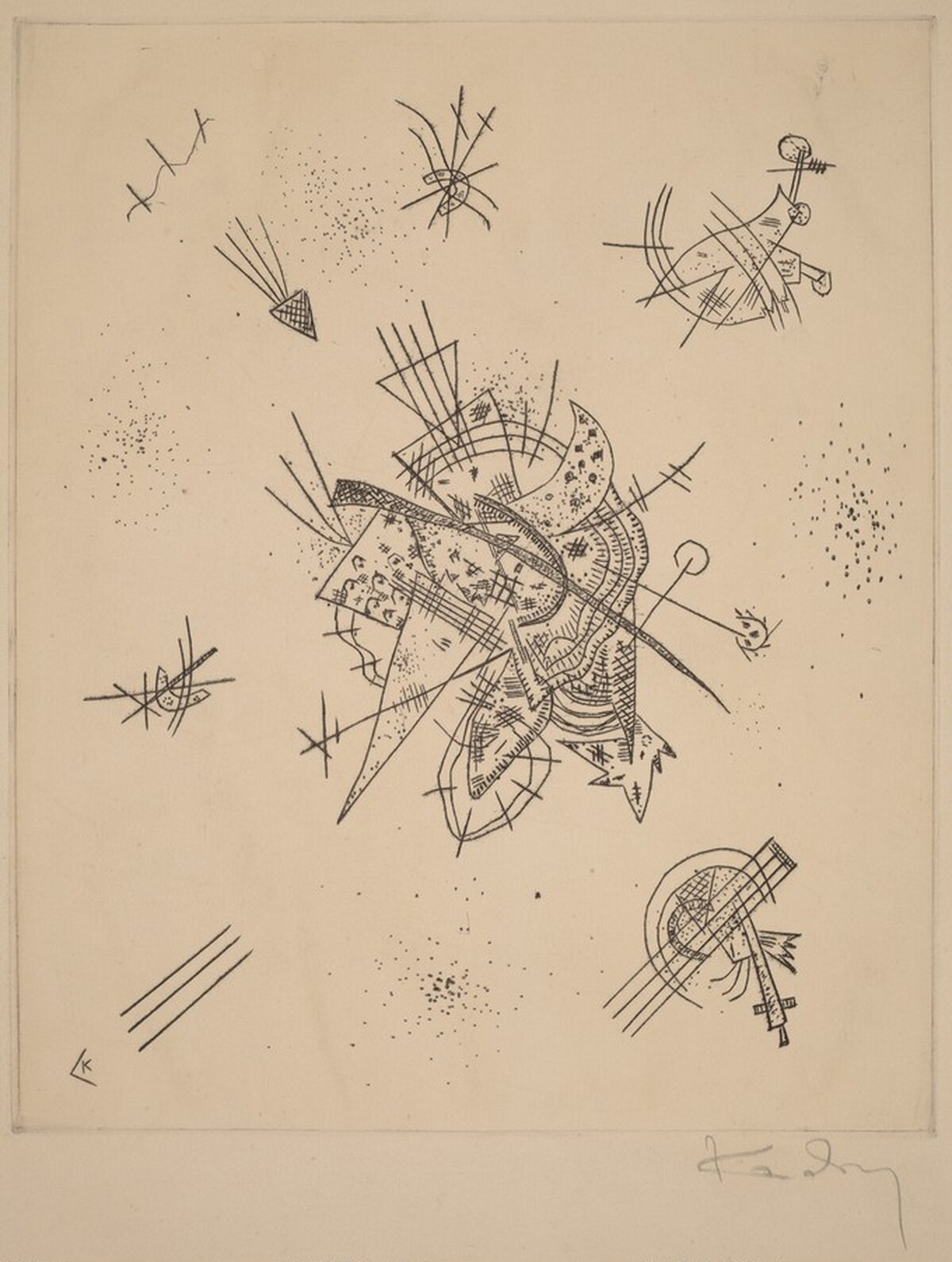 Small Worlds X by Wassily Kandinsky