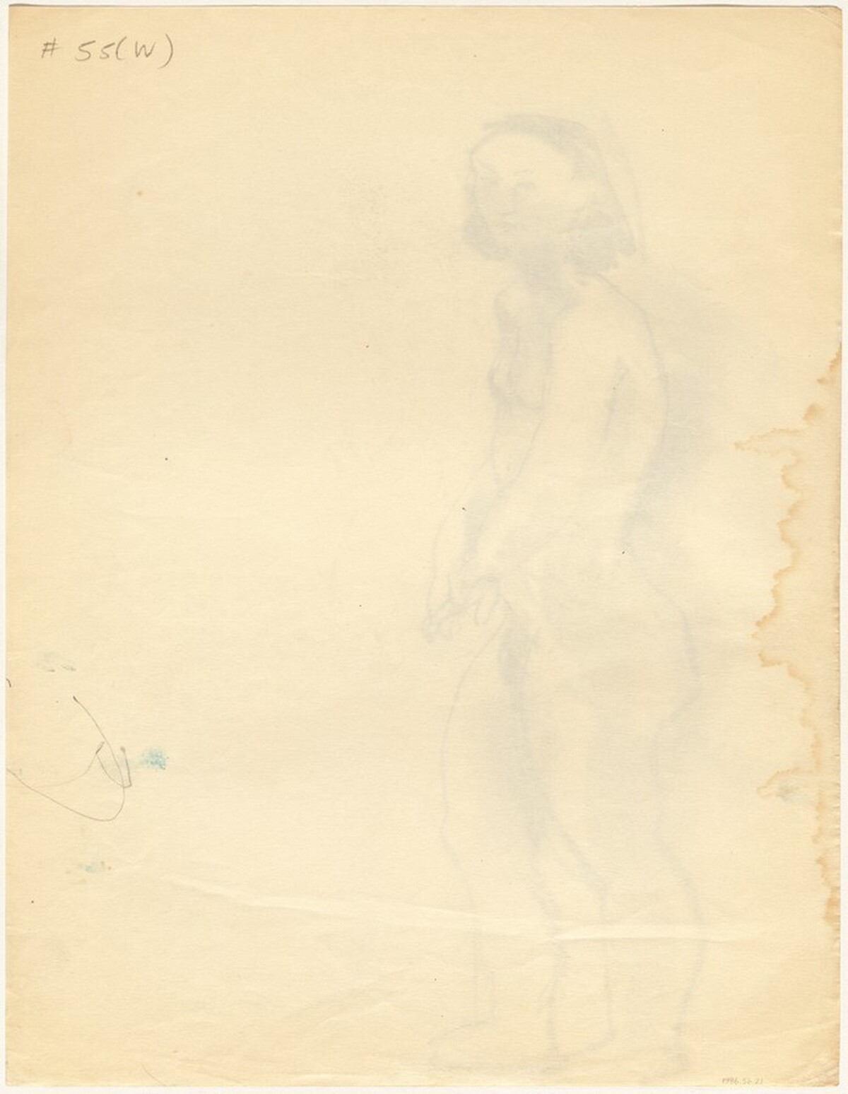 Untitled [verso] by Mark Rothko