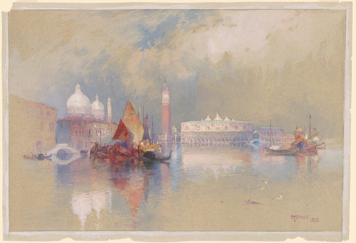 View of Venice by Thomas Moran