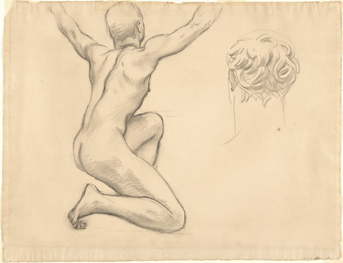 Studies for "The Unveiling of Truth" by John Singer Sargent