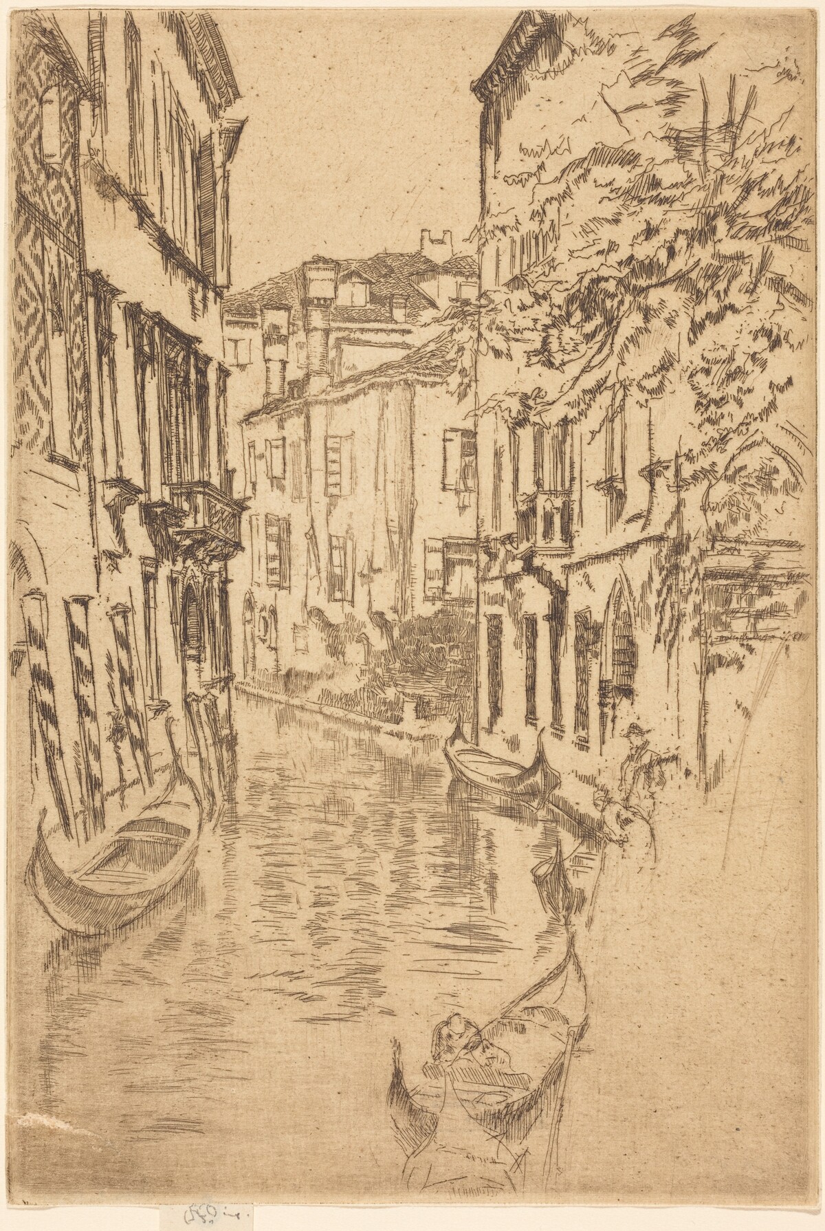 Quiet Canal by James McNeill Whistler