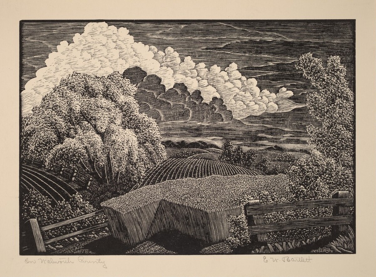 In Walworth County by Elwood Warren Bartlett