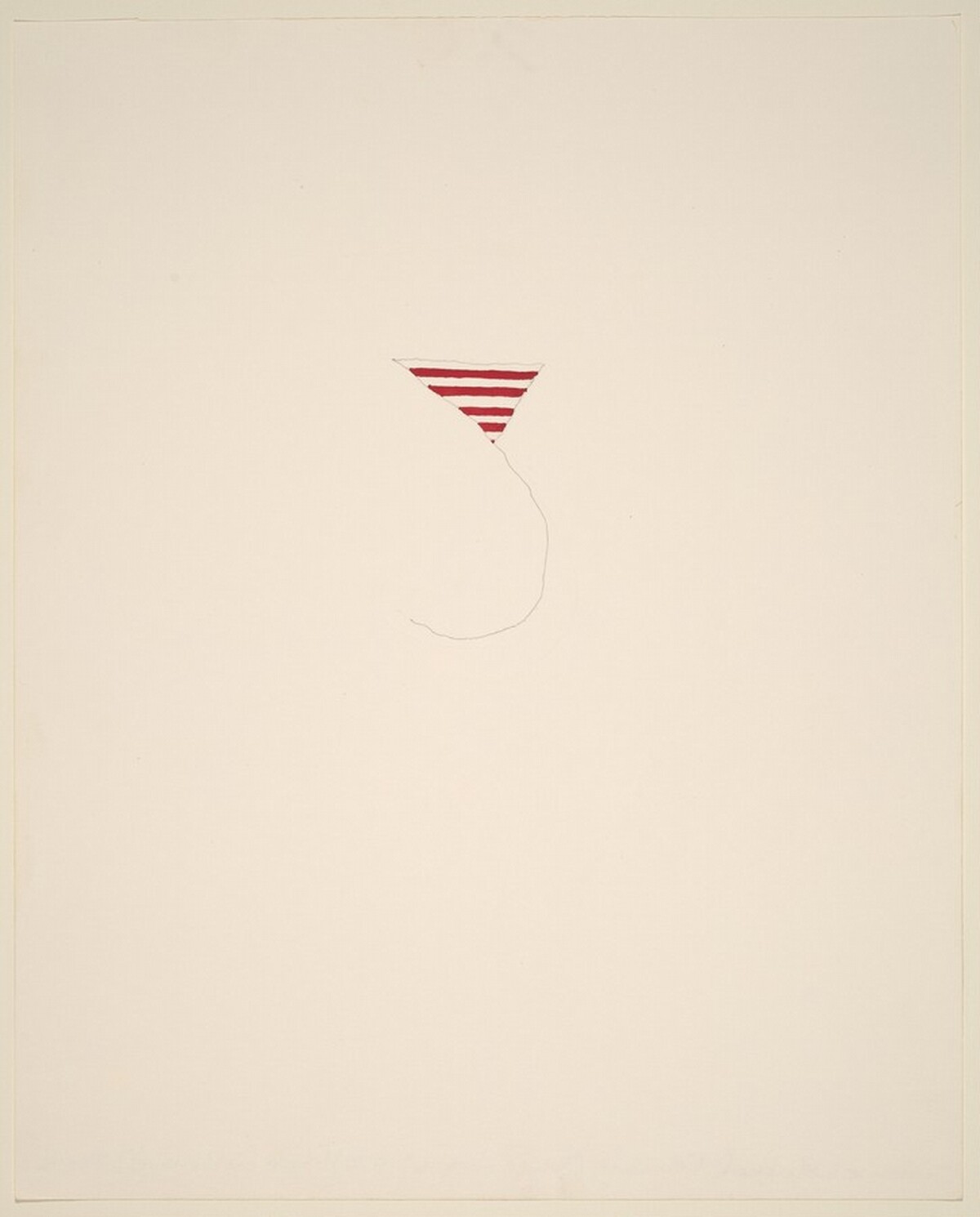 Summer Notebook Drawing (July & August 1972) No. 2 by Richard Tuttle