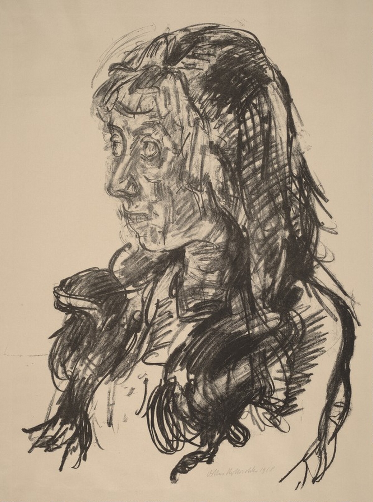 Corona I by Oskar Kokoschka