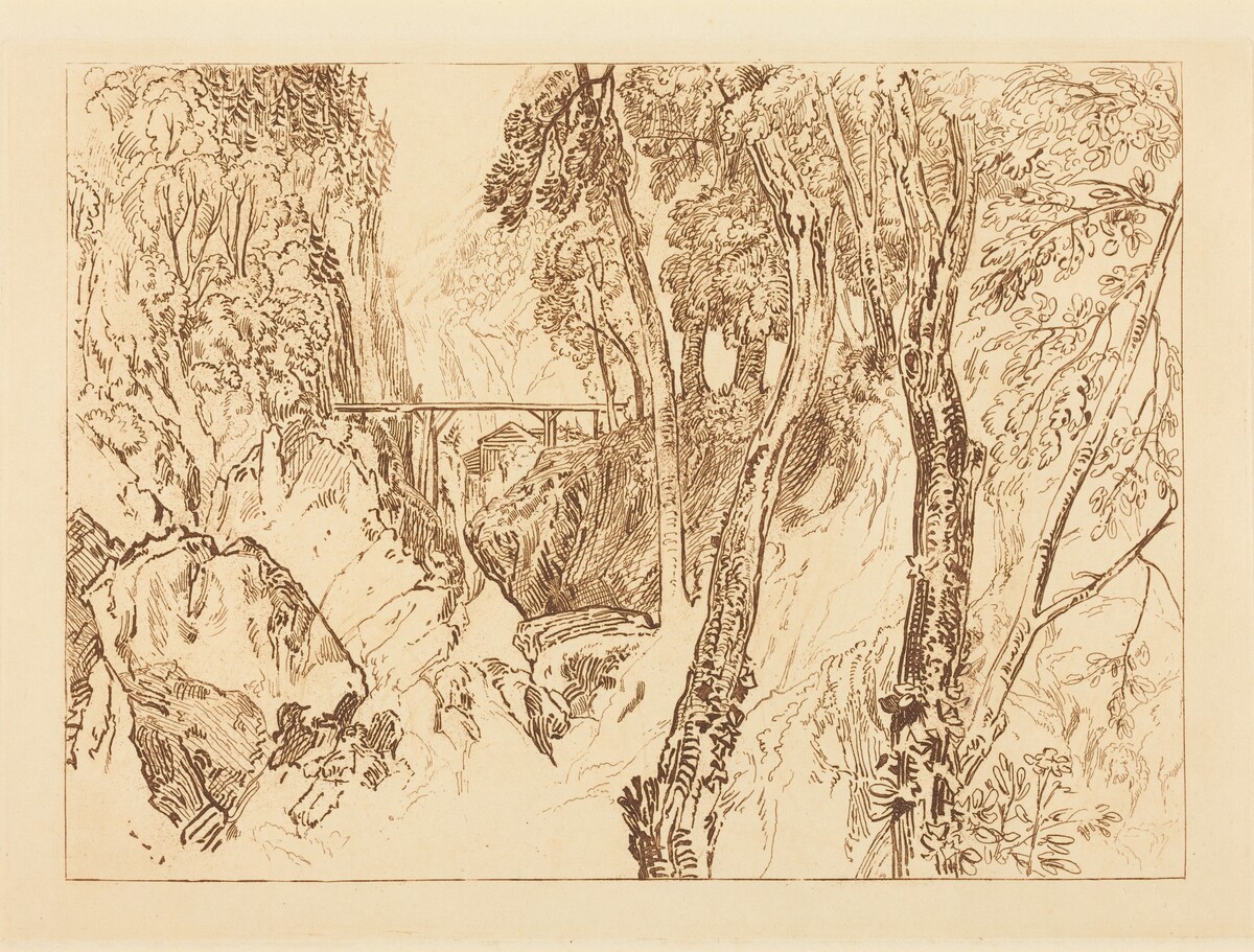 Mill near the Grand Chartreuse by Joseph Mallord William Turner