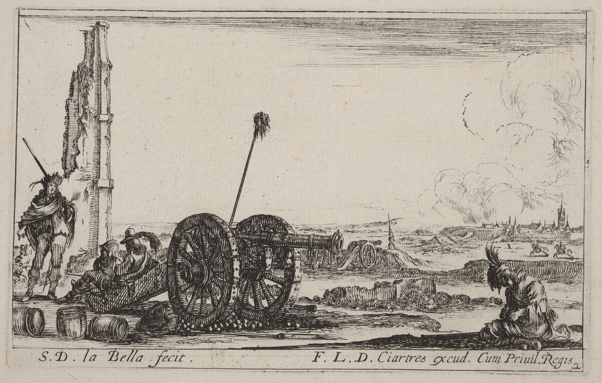 The Cannon by Stefano Della Bella