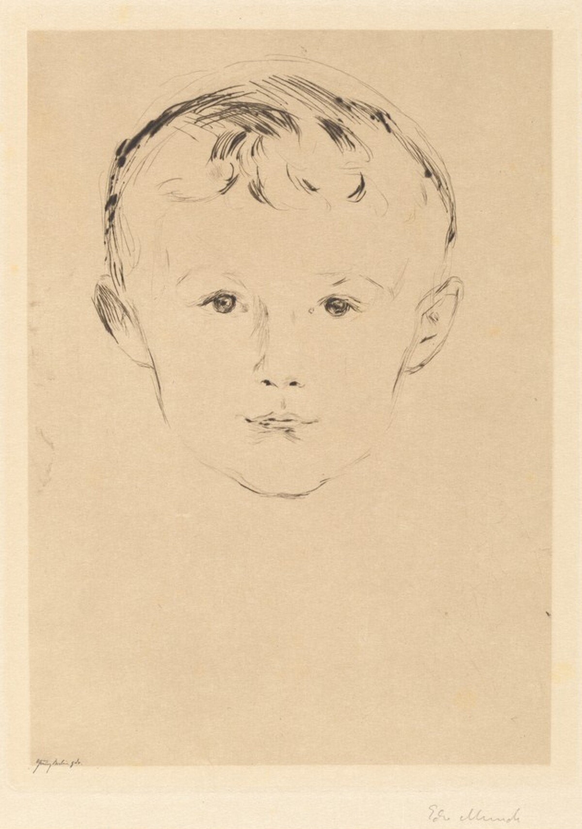 Theodor Linde by Edvard Munch