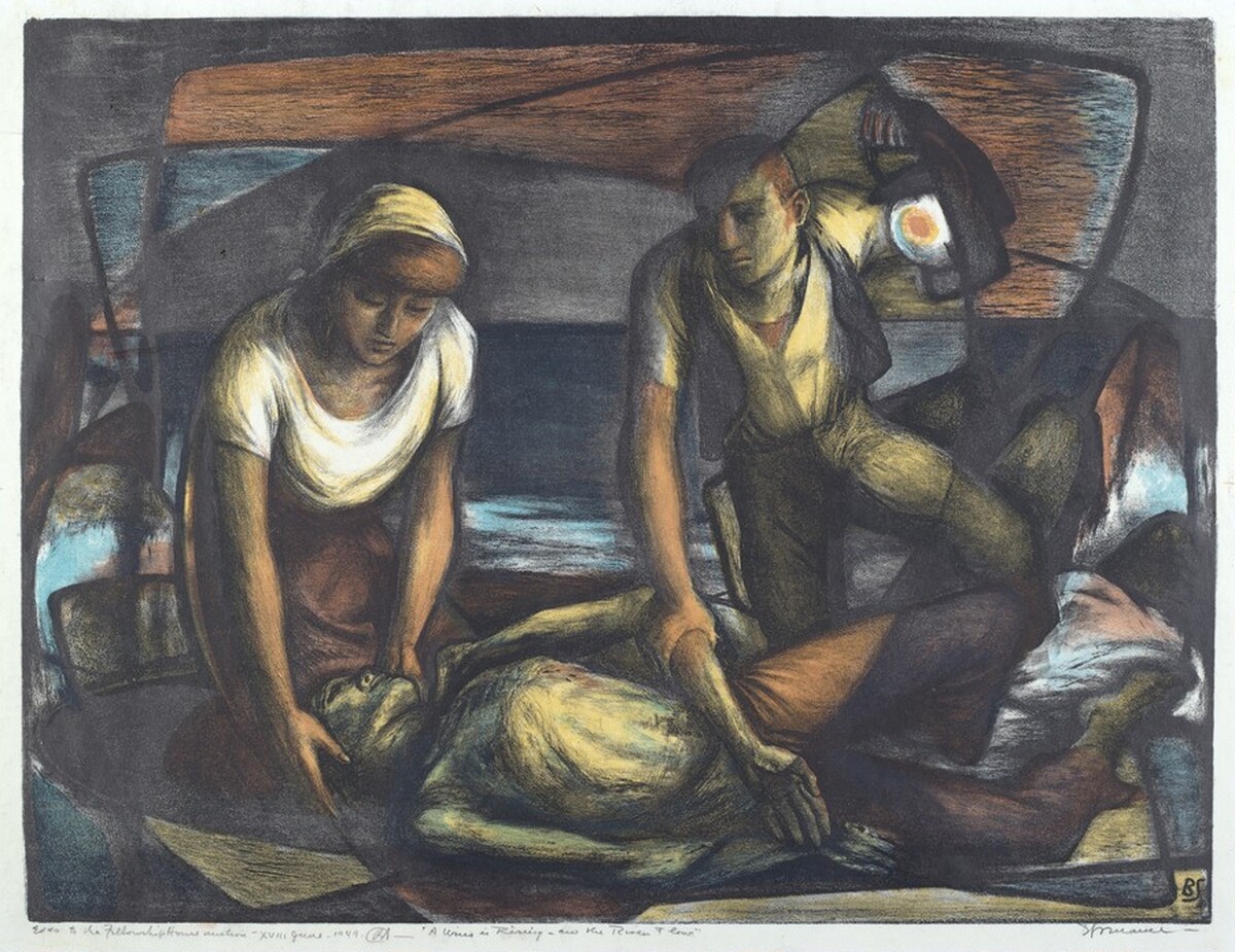 A Wind Is Rising and the Rivers Flow by Benton Murdoch Spruance