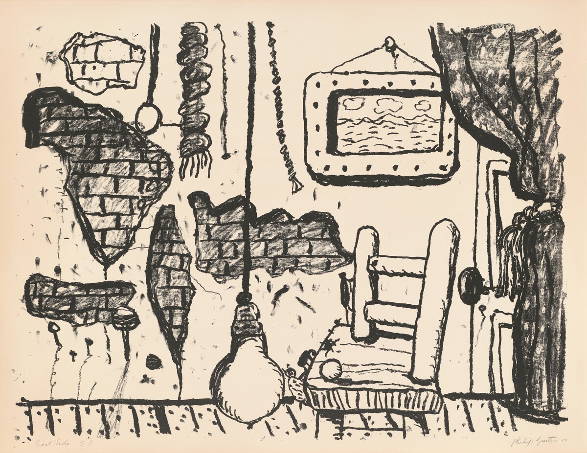 East Side [special proof] by Philip Guston