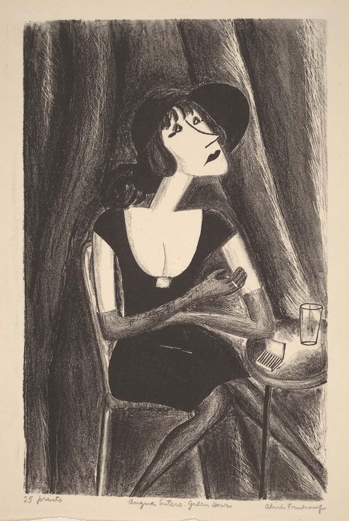 Angna Enters in Aphrodisiac-Green Hour by Aline Fruhauf