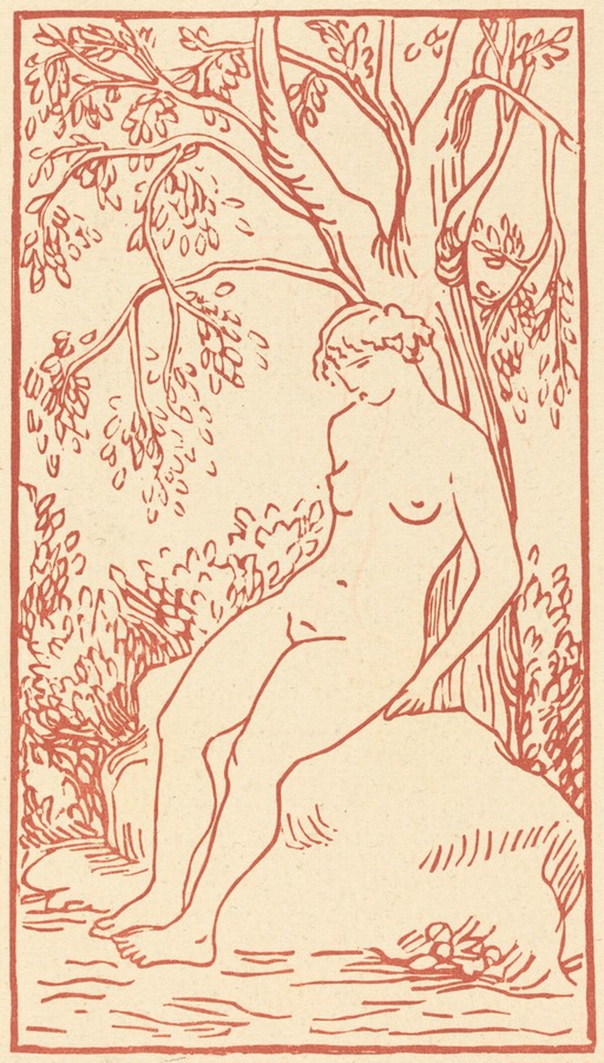 Female Nude by Aristide Maillol