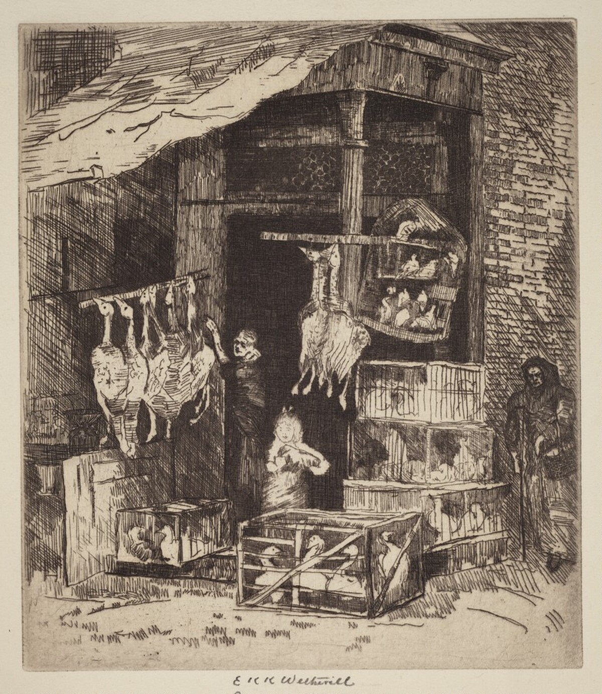 The Goose Shop by Elisha Kent Kane Wetherill