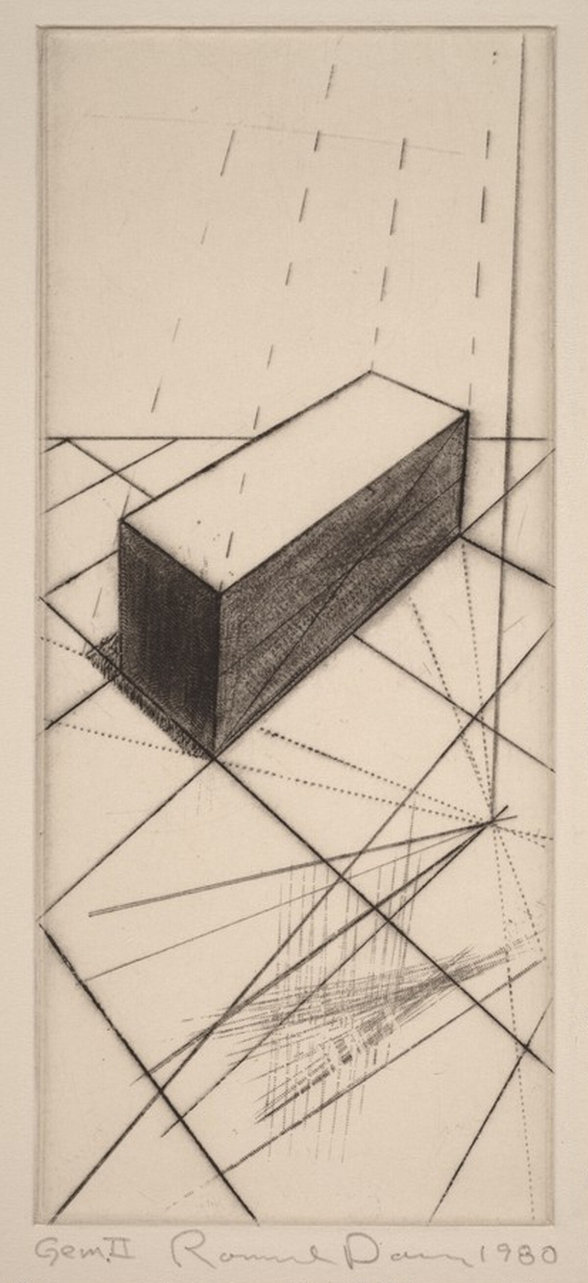 Drypoint Alpha by Ronald Davis