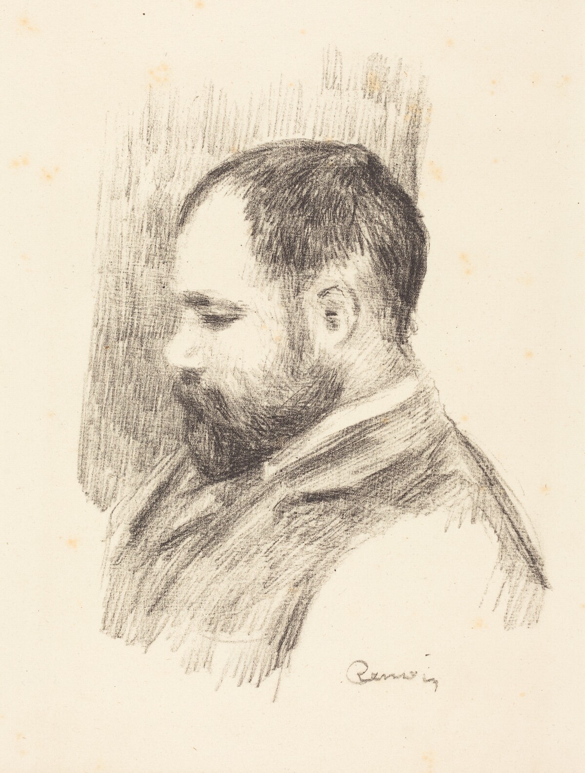 Ambroise Vollard by Auguste Renoir