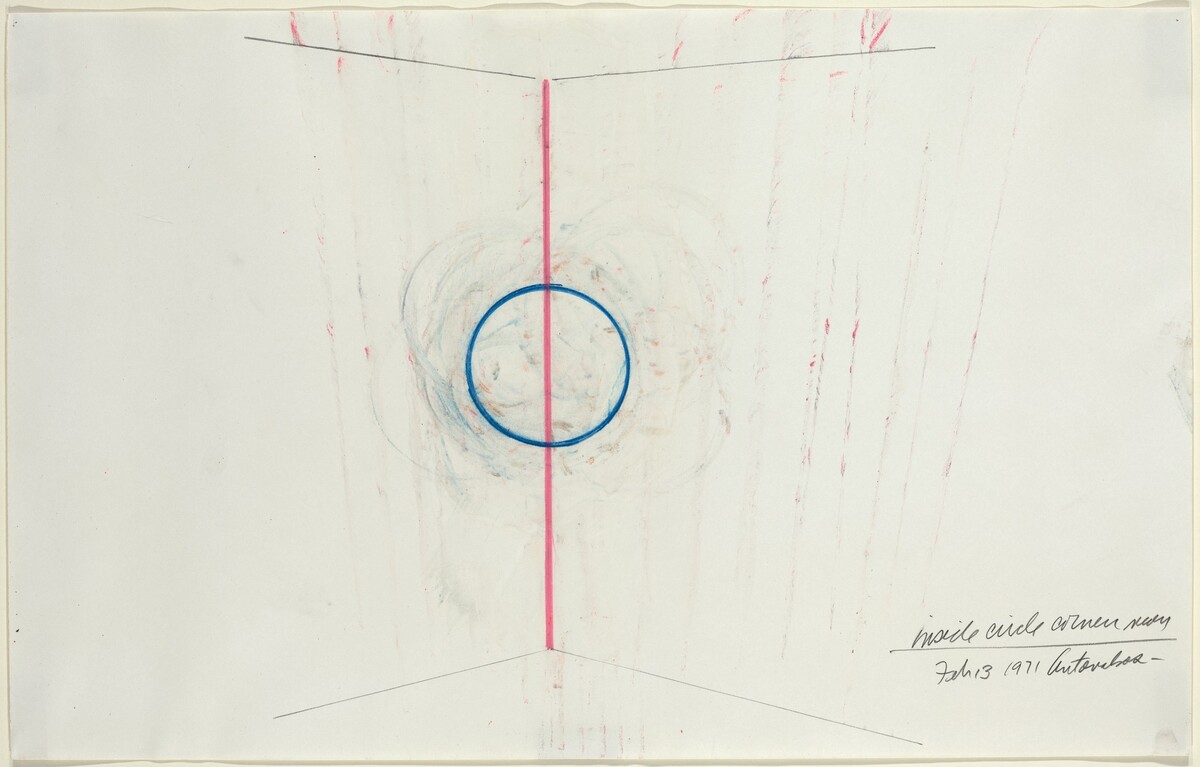 Inside Circle Corner by Stephen Antonakos