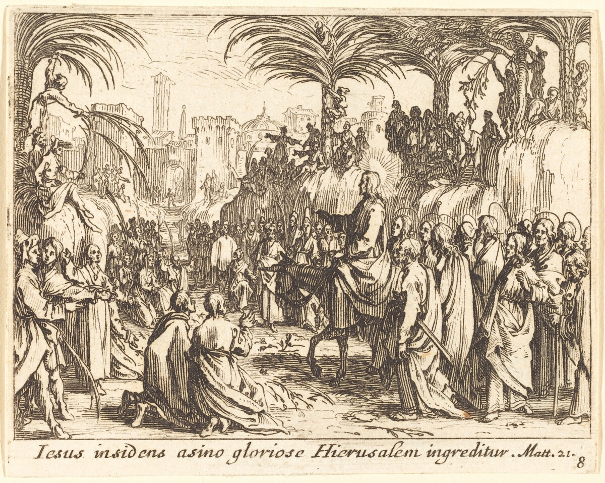 The Entry into Jerusalem by Jacques Callot