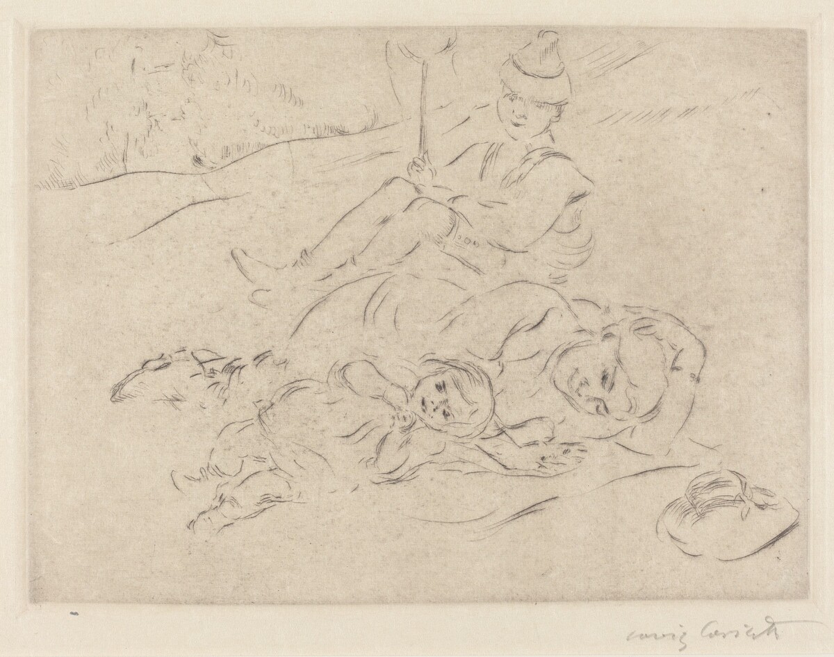 Auf dem Lande (In the Country) by Lovis Corinth