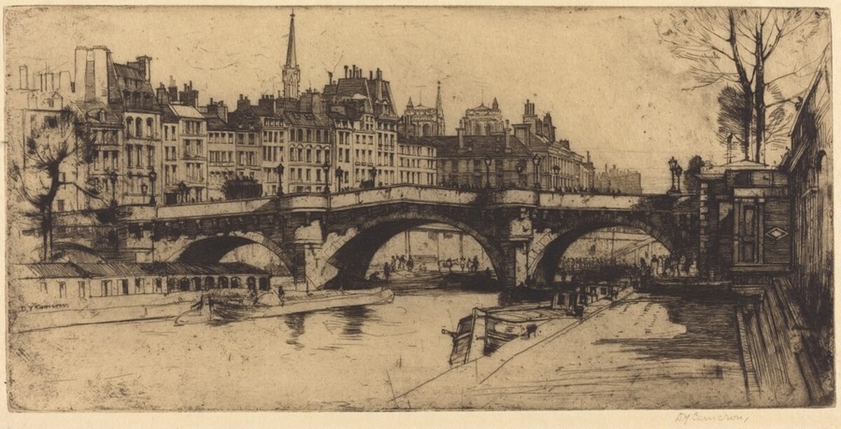Pont Neuf by David Young Cameron