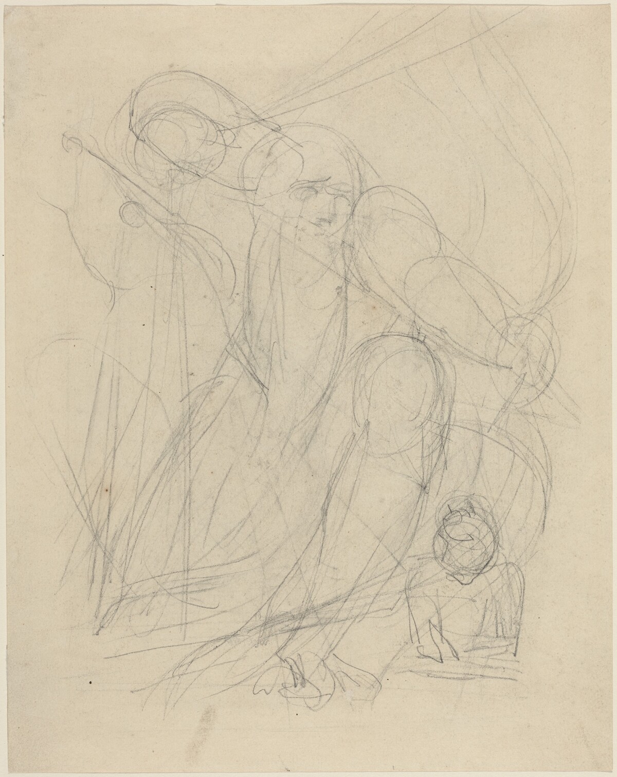 Time's Triple Bow [recto] by William Blake
