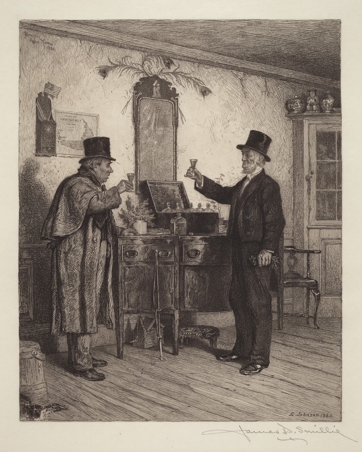 A Glass with the Squire by James David Smillie