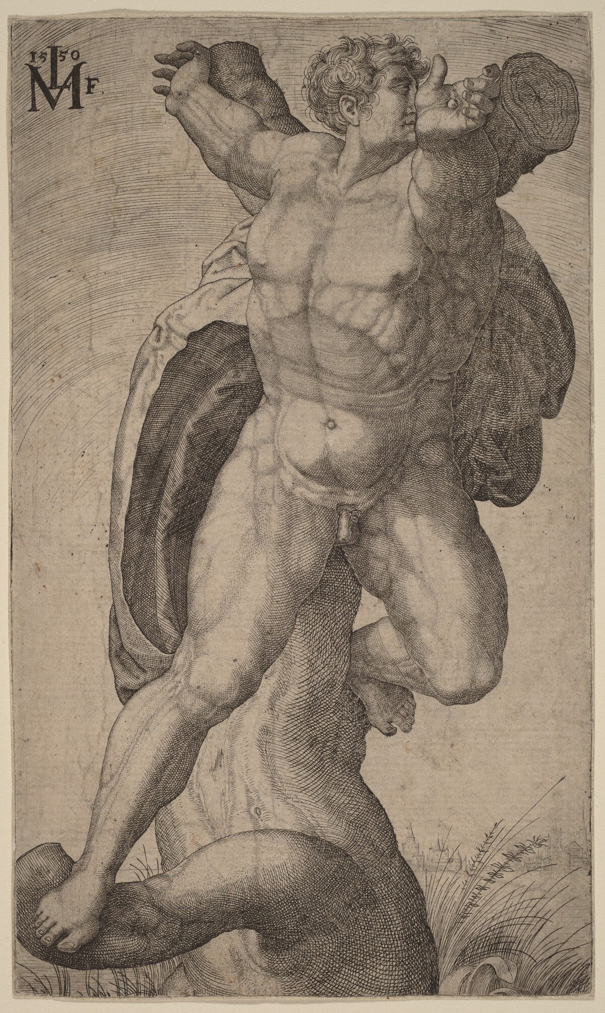 The Crucified Man by Melchior Lorch