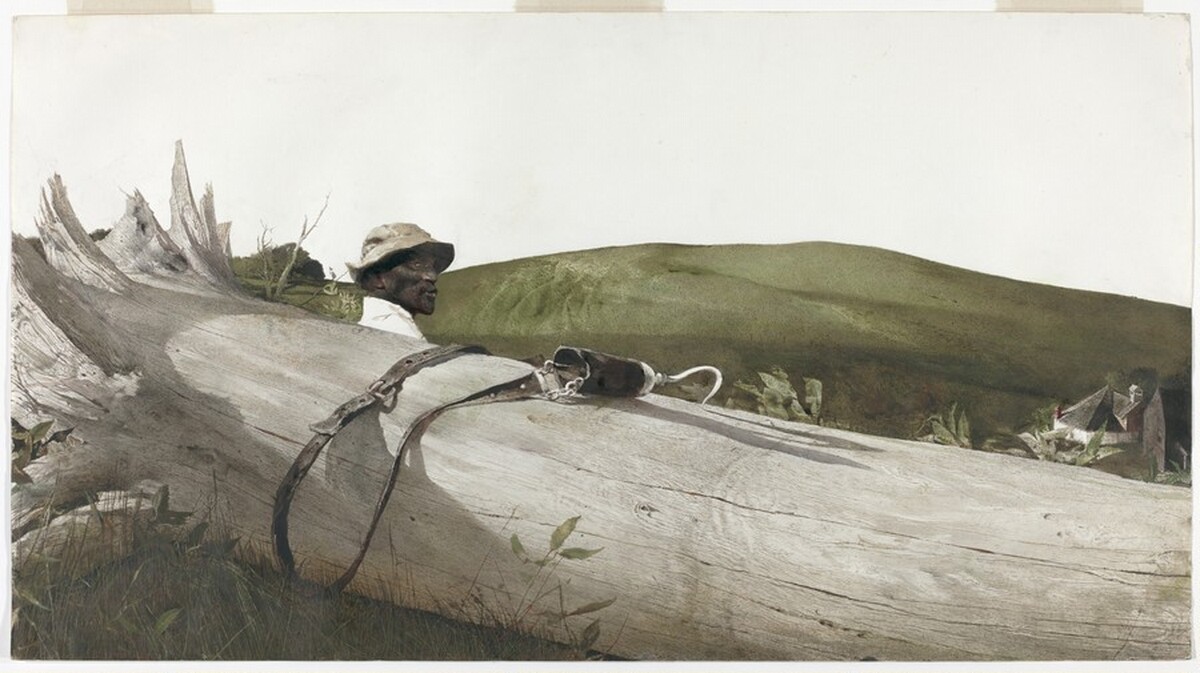 Field Hand [recto] by Andrew Wyeth