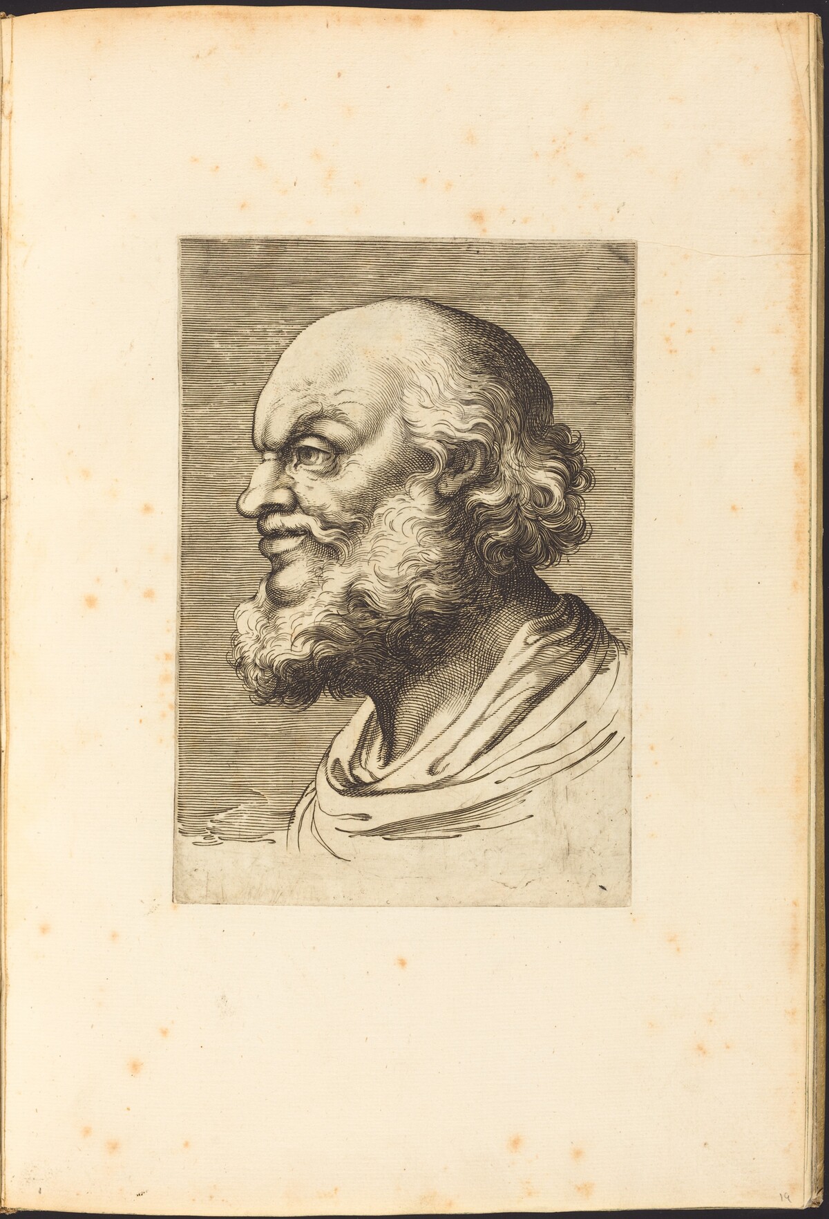 Print from Drawing Book by Luca Ciamberlano