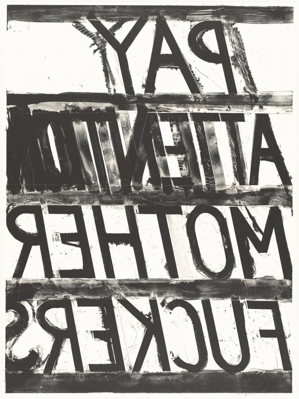 Pay Attention by Bruce Nauman