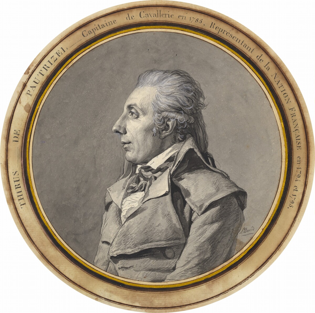 Thirius de Pautrizel by Jacques-Louis David