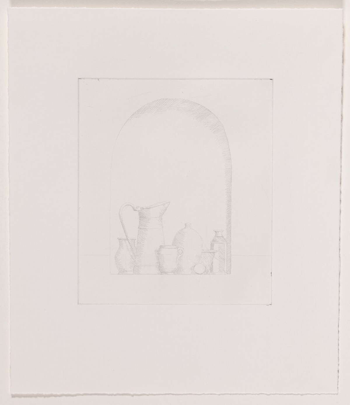 San Marco [working proof 2] by William Bailey