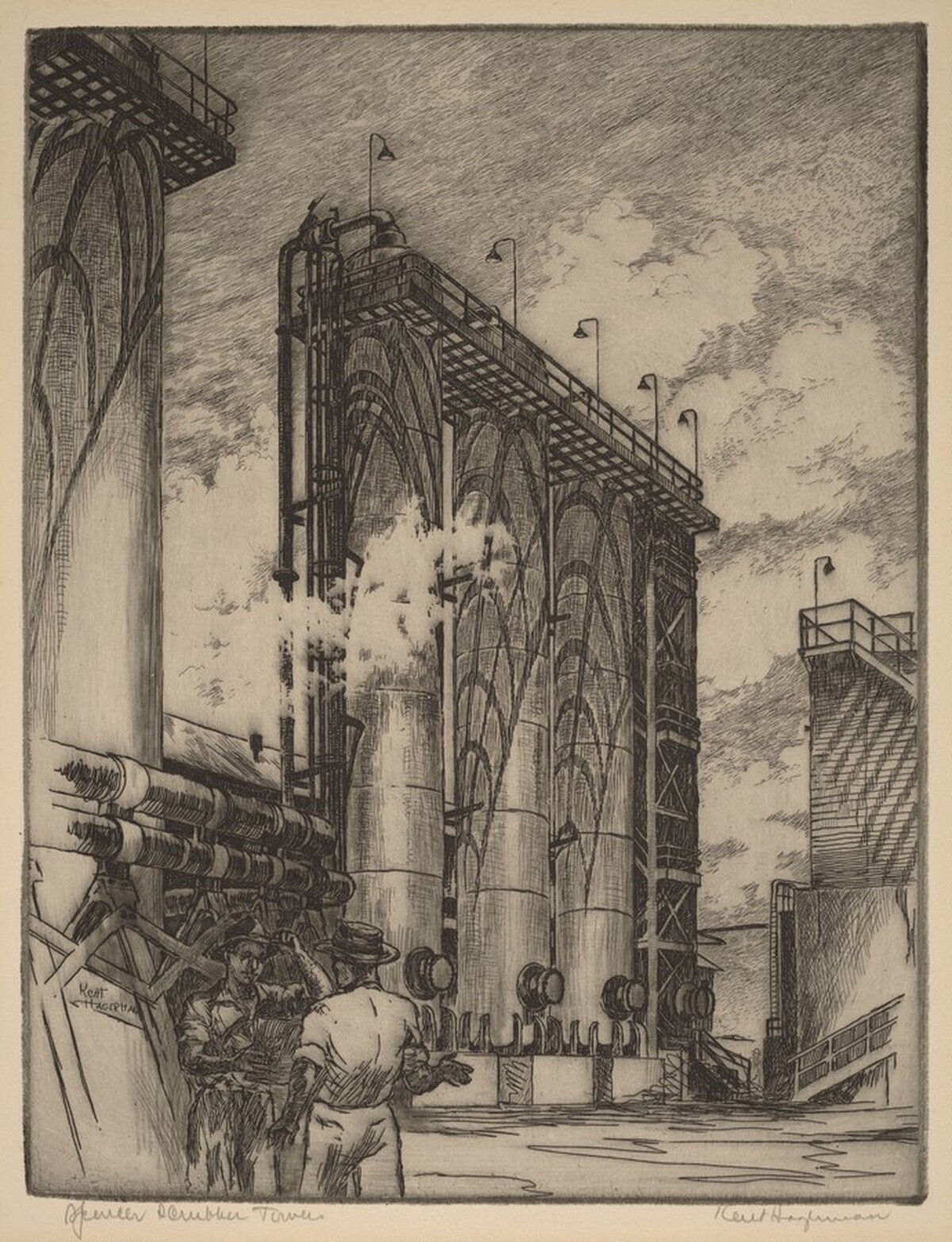 Spencer Scrubber Tower by Kent Hagerman