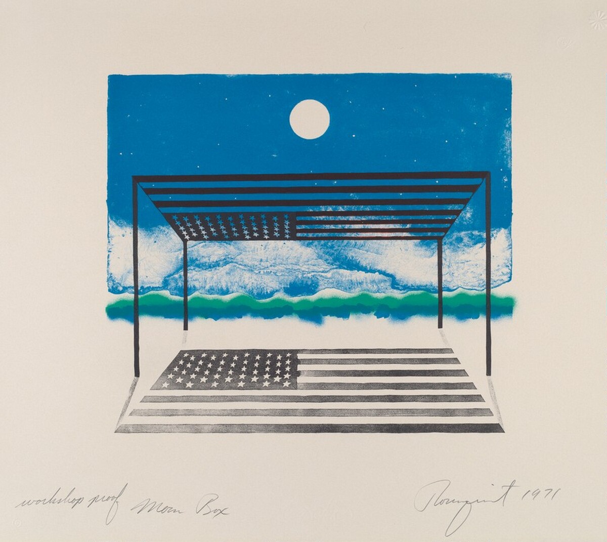 Moon Box by James Rosenquist
