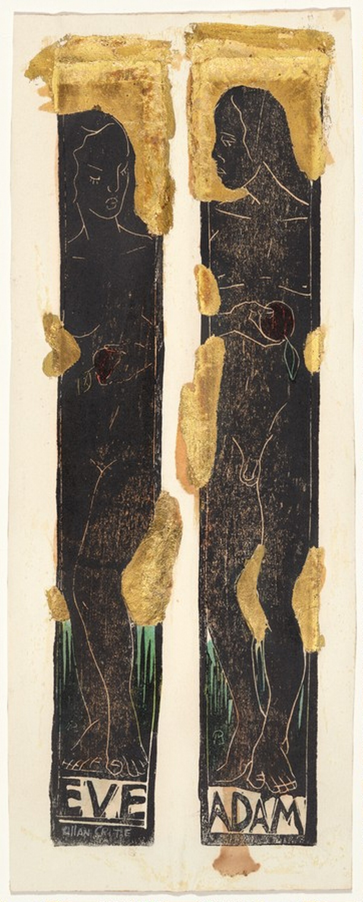 Adam and Eve by Allan Rohan Crite