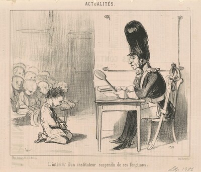 L'intérim d'un instituteur suspen du ...