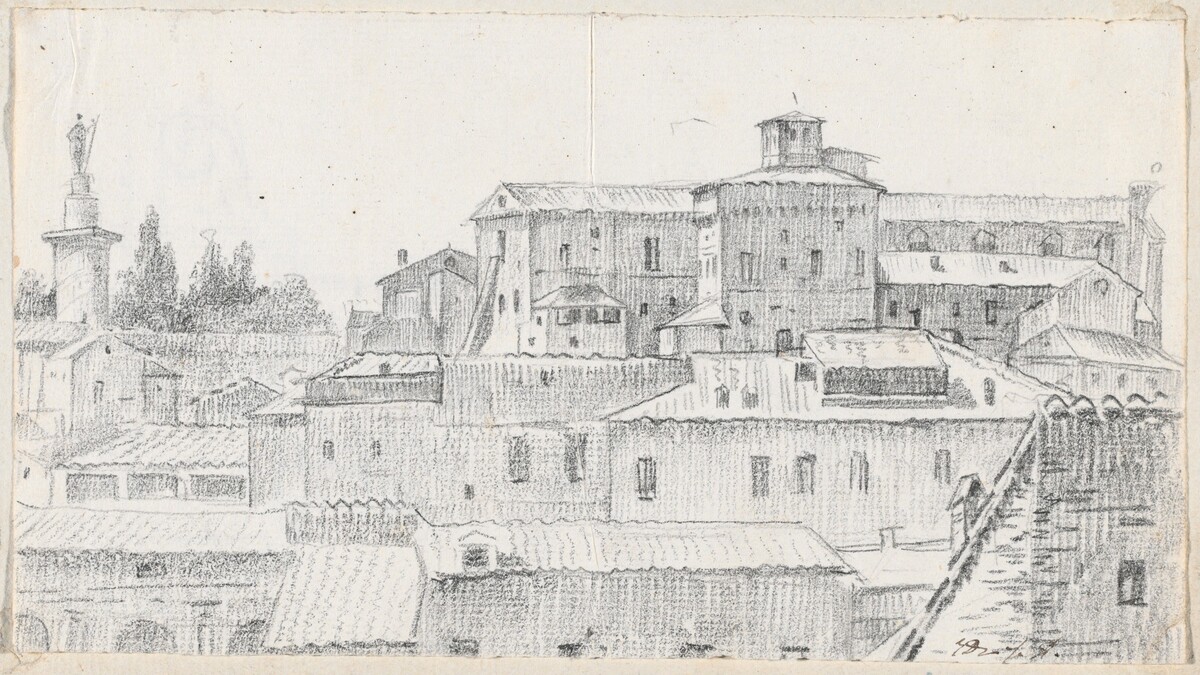 The Capitoline Hill by Jacques-Louis David