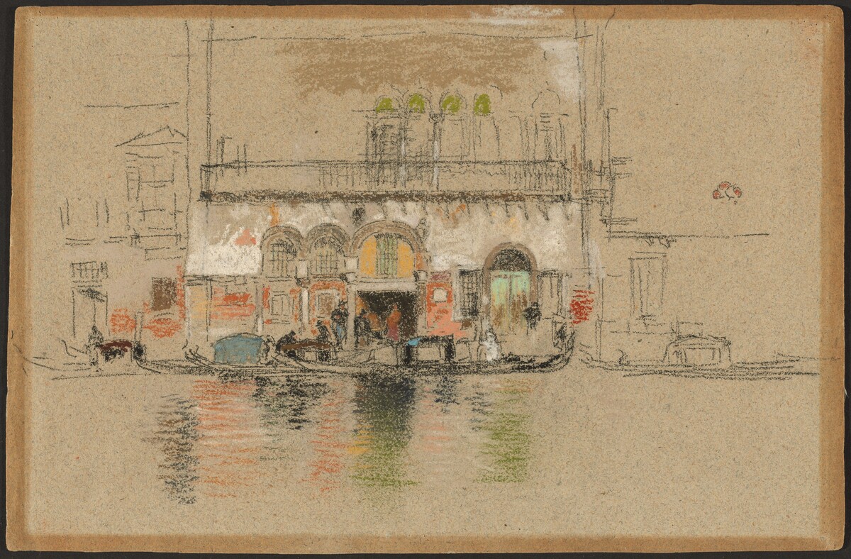 The Palace; white and pink by James McNeill Whistler