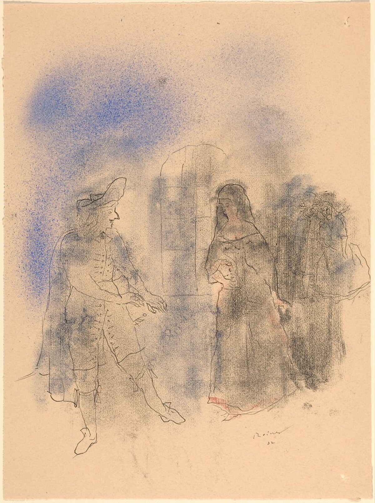 Gentleman and Lady by Imre Reiner