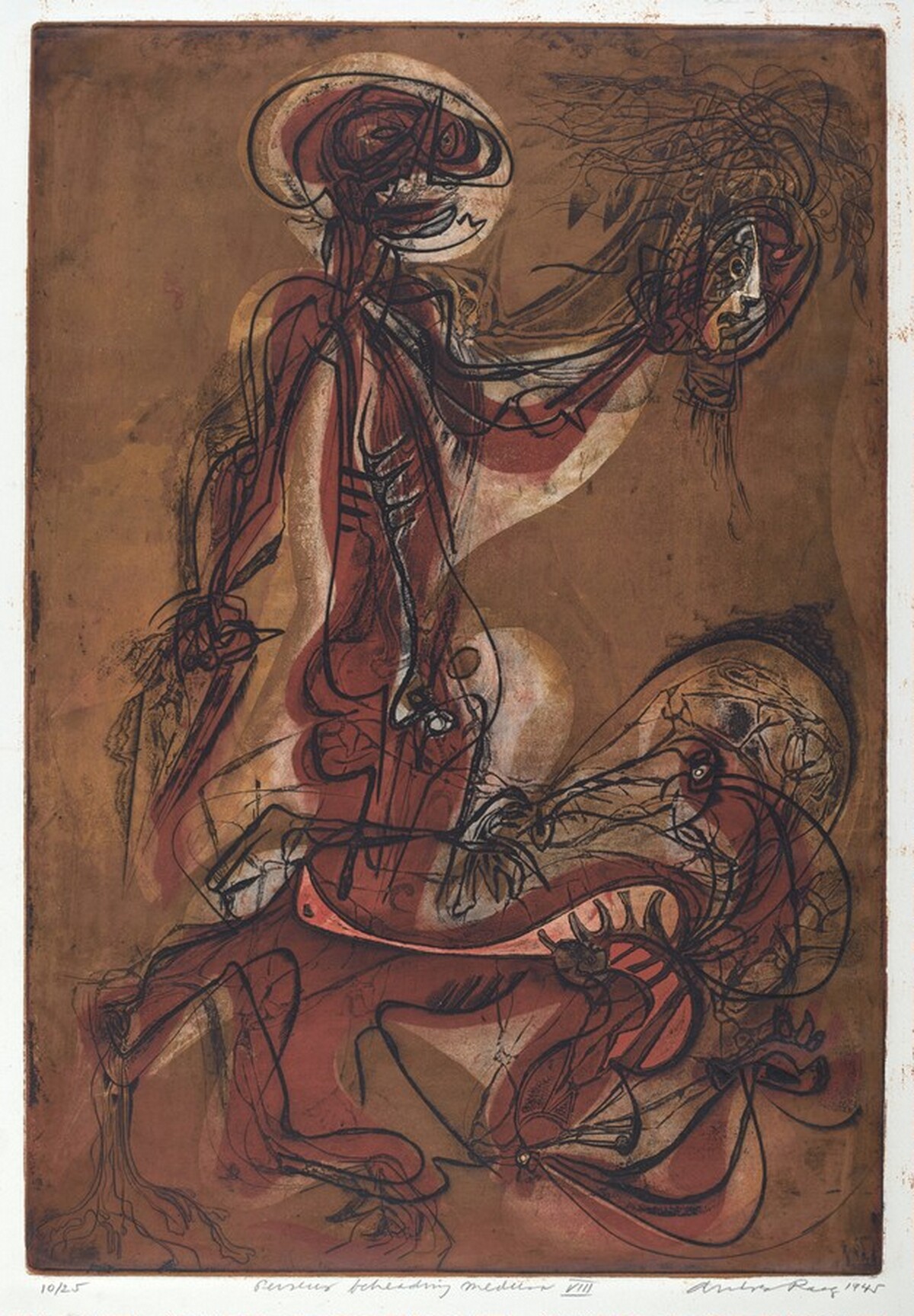 Perseus Beheading Medusa, VIII by André Racz