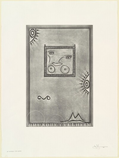 Untitled (White Mezzotint) [state proof of 5th state]