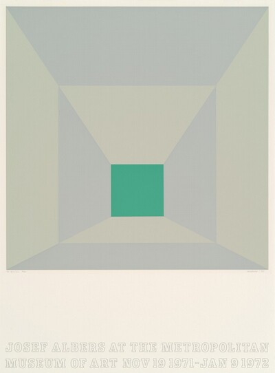 Josef Albers at the Metropolitan Museum of Art: P-Green