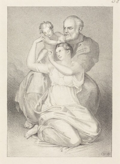 Holy Family, from Michelangelo